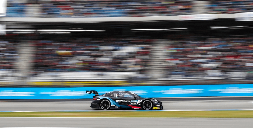 DTM action at the Hockenheimring