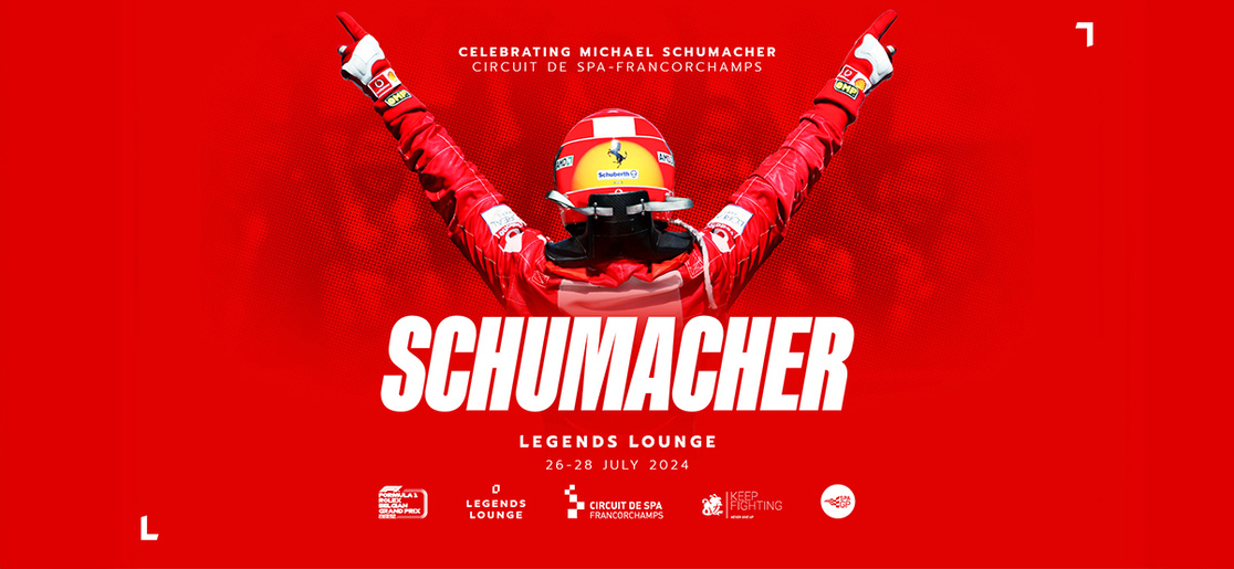 Legends Lounge: Schumacher at the 2024 Belgian Grand Prix