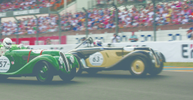 Le Mans Classic racing action