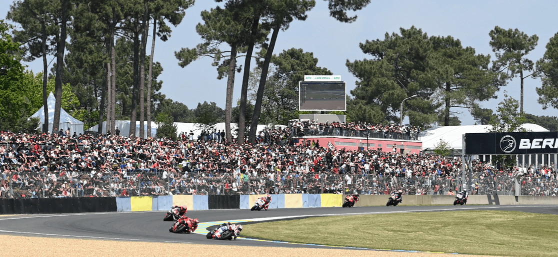 MotoGP France action at French Grand Prix