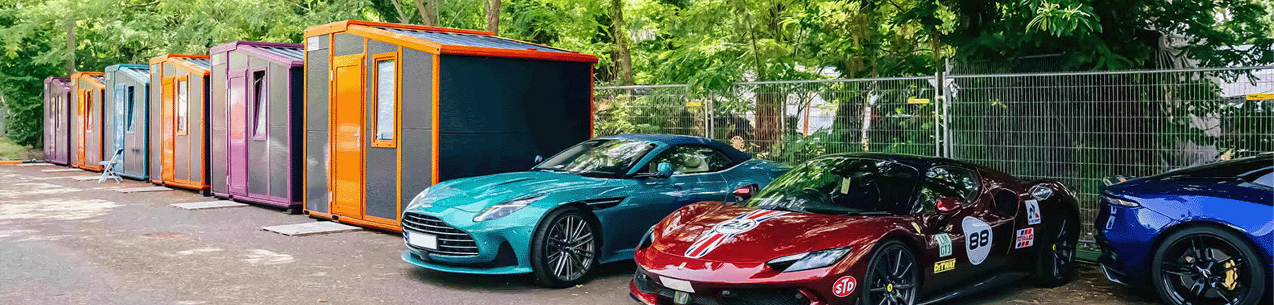 Pop-up Village by Motorsport Travel Destinations