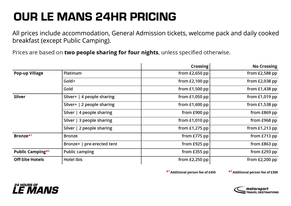 Le Mans 24hr Pricing v2