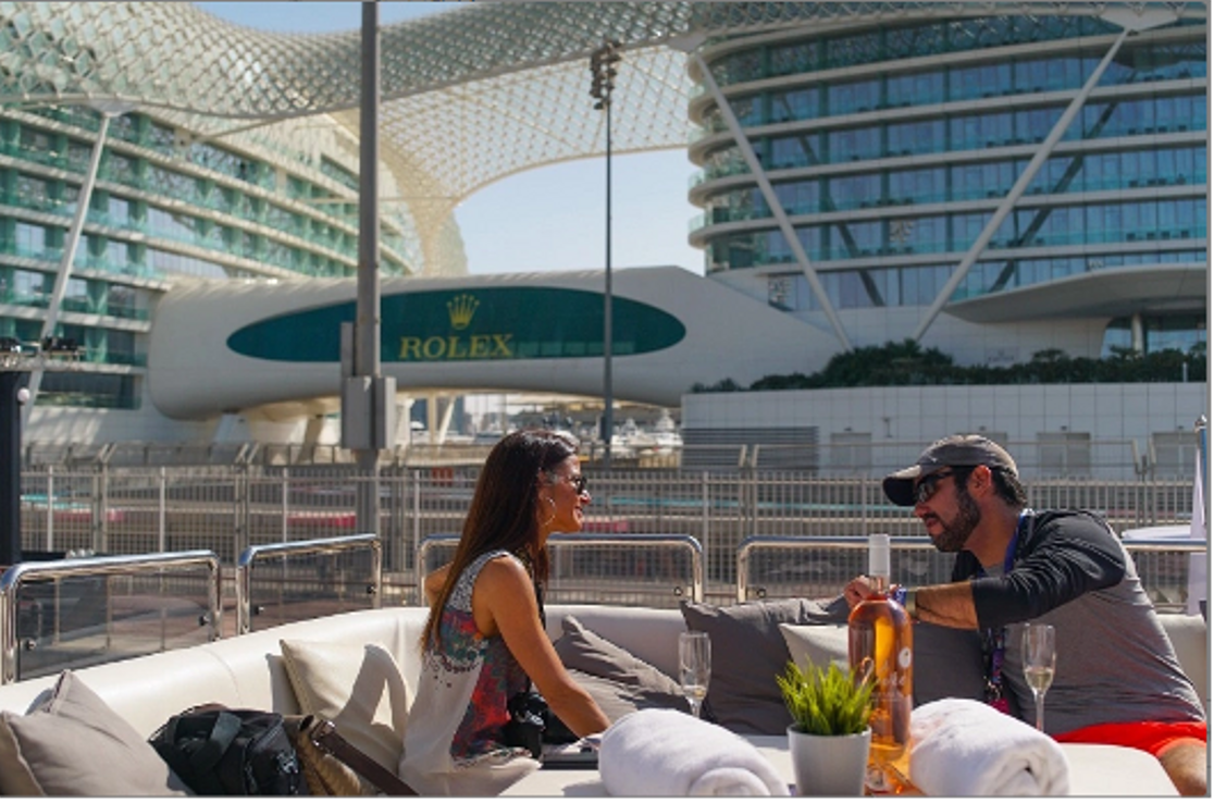 Abu Dhabi Grand Prix Yacht hospitality