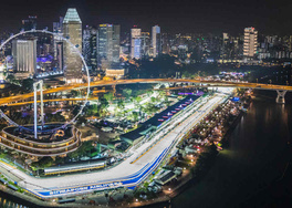 Singapore sparkles under the lights during the 2024 Singapore Formula 1 Grand Prix