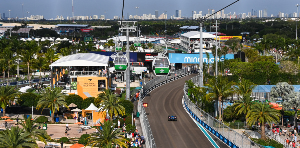 Miami F1 grand prix track